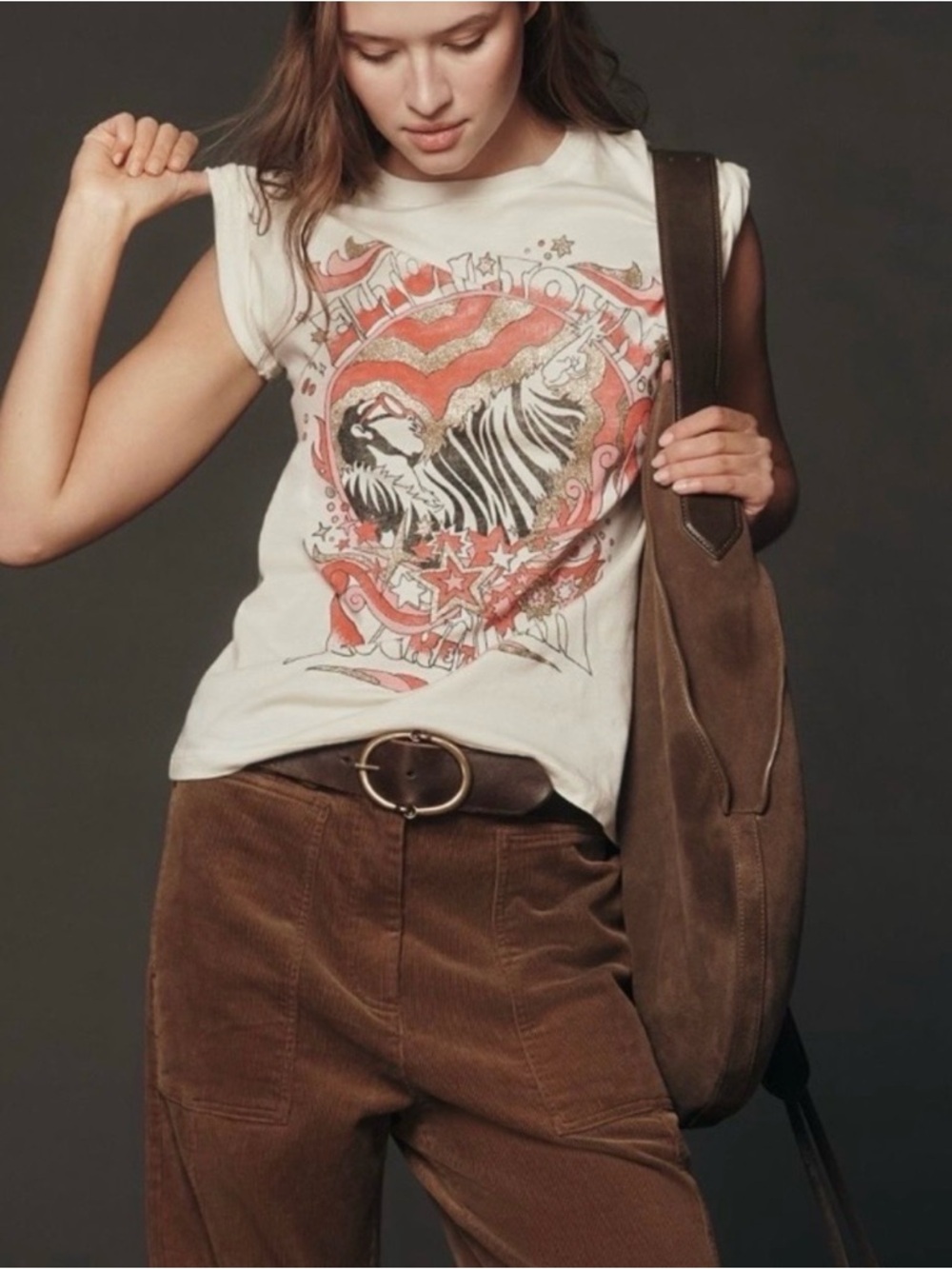 Letluv Elton John Graphic Tee ~ NWT